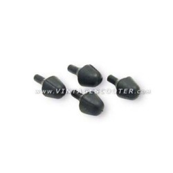 Kit de silent blocs de portiere boite a gants Vespa TS - PX